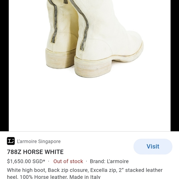 GUIDI 788Z Handmade 100%HORSE LEATHER Boot 38 Superior Horse Leather boot - Picture 13 of 16